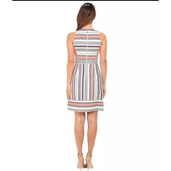 Kate Spade Womens NWT Flights of Fancy Ribbon Jacquard Lined A-Line Dress - Picture 2 of 10